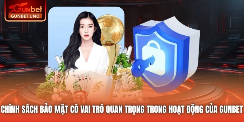Chính sách Bảo mật có vai trò quan trọng trong hoạt động của Gunbet