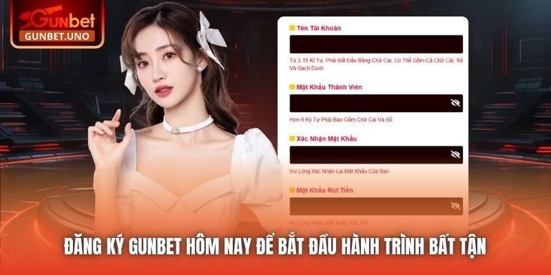 Đăng Ký Gunbet Hôm Nay Để Bắt Đầu Hành Trình Bất Tận