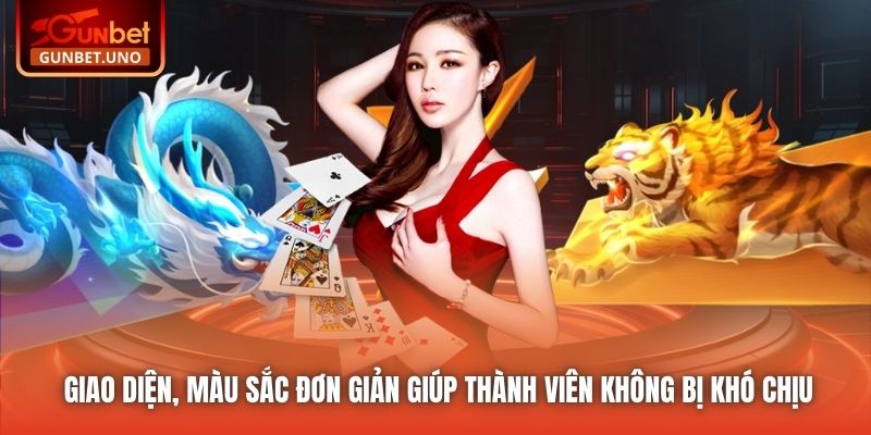 Giao diện, màu sắc đơn giản giúp thành viên không bị khó chịu