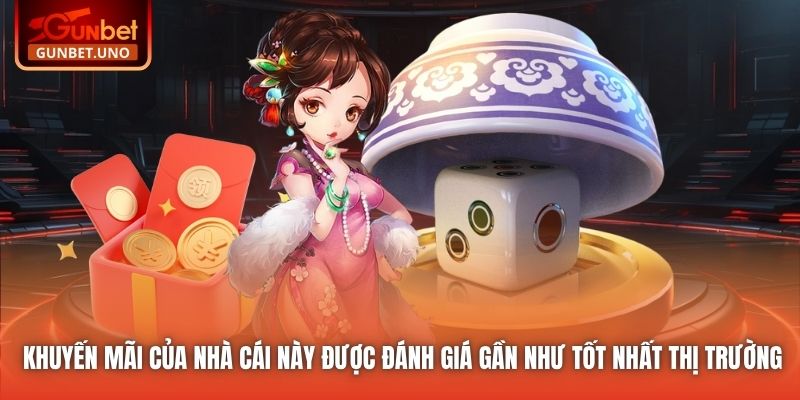 Khuyến mãi của nhà cái này được đánh giá gần như tốt nhất thị trường